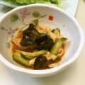 わいたん's cooksnap of when they made 辛旨おつまみ♡ﾞ鶏皮のコチュポン和え.