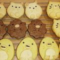ようこ★みみ's cooksnap of when they made すみっこぐらしクッキー＊記録用.