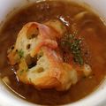 クックH86AFM☆'s cooksnap of when they made 【本格】簡単オニオングラタンスープ鍋.