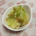 ぽぽきゅ's cooksnap of when they made 茹でキャベツ.