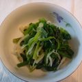 おかゆとおから's cooksnap of when they made ほうれん草の酢の物.
