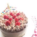 ヨメミ's cooksnap of when they made チョコ生デコレーションケーキ.