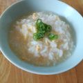 賢くんママ's cooksnap of when they made 残りご飯で朝食☆中華風卵粥.