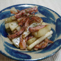 うりとく's cooksnap of when they made 独活（ウド）とクレソンのバター炒め.