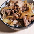 あさここなっつ's cooksnap of when they made 我が家のつゆだく牛丼&豚丼.