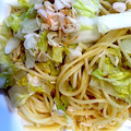 はに333's cooksnap of when they made 桜エビと白菜のクリームパスタ.