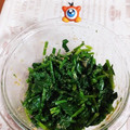 yukiwanko's cooksnap of when they made ほうれん草の胡麻和え.