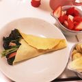 フルーチェ☆あや's cooksnap of when they made ホットケーキミックスで☆簡単クレープ.