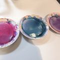 にわとりmama's cooksnap of when they made キャラ弁 ✿ 紫キャベツで天然着色.