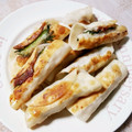 ティグス's cooksnap of when they made 餃子の皮で簡単☆大葉とチーズinとんかつ.