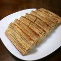 ーHaLuー's cooksnap of when they made ホットケーキミックスでバームクーヘン.