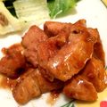 Eri808's cooksnap of when they made 鶏むね肉のニンニク酢醤油照り焼き♪.