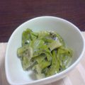 ちんぐりあん's cooksnap of when they made きゃべつの味噌ごまマヨあえ.