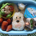 chocolate♬'s cooksnap of when they made 幼稚園のお弁当（名犬チーズ）.