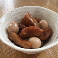 irururu's cooksnap of when they made ✿さつま揚げとうずら卵の甘辛煮✿.