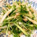＊にゃ〜＊'s cooksnap of when they made ボールだけで簡単！豆苗とツナのサラダ.