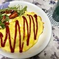 ゃまちー☆'s cooksnap of when they made フライパンでチキンライス♪オムライスにも.