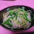 サッチー☆★'s cooksnap of when they made 簡単！菜の花とベーコンの和風春パスタ♡.