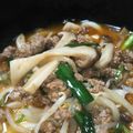 kontamama's cooksnap of when they made もやしたっぷり坦々うどん.
