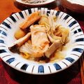 ダウリ's cooksnap of when they made レンジで簡単！春キャベツと塩鮭のポトフ.