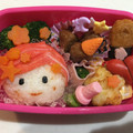 クック8J0H1A☆'s cooksnap of when they made キャラ弁 娘のお弁当 アリエル.