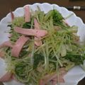 せつせつせつ's cooksnap of when they made 大量消費！茹で水菜のサラダ.