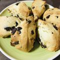 kaobii's cooksnap of when they made バター不使用のチョコスコーン.