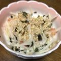 食ってみな、飛ぶぞ's cooksnap of when they made 箸休めに☆大根の梅ワサビ和え.