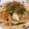 みなこパレス's cooksnap of when they made 糸こんにゃくdeソース焼きそば風☆.