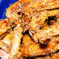 クックWUE0HQ☆'s cooksnap of when they made 自炊生活の息子に伝授★鶏手羽先の甘辛焼き.