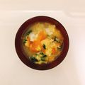 usa♡'s cooksnap of when they made 超簡単!人参と小松菜の卵スープ☆汁物？☆.
