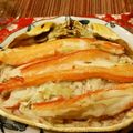 ♪ごんた's cooksnap of when they made かにみその甲羅焼き.