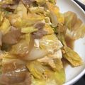 sora_h's cooksnap of when they made 豚バラとキャベツの卵とじ.