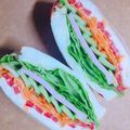 お散歩ちゃん's cooksnap of when they made ＊簡単美味しい！わんぱくサンド/沼サン＊.