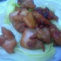 モコチャミ's cooksnap of when they made 漬けておくだけ★焼鳥風味の鶏もも炒め.