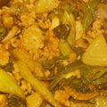 とろーるる's cooksnap of when they made ほうれん草としめじの簡単ドライカレー☆.