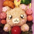 zun★co's cooksnap of when they made キャラ弁☆魔法使いプリキュア☆モフルン.