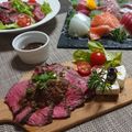 クック4O5T86☆'s cooksnap of when they made 簡単ローストビーフは炊飯器でこそ完成する.