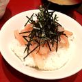 3yes's cooksnap of when they made 甘エビ漬け丼.