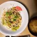 シロクマ♪'s cooksnap of when they made 桜えびの和風パスタ(^^♪.