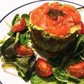 チャチャっと's cooksnap of when they made スモークサーモンとアボカドのタルタル.
