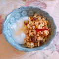 naccc's cooksnap of when they made 授乳期おやつ♪はちみつヨーグルトパフェ.