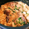 クックJW5FA6☆'s cooksnap of when they made 鯖味噌缶と豆腐の卵とじ.