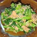 クックVOY1Q3☆'s cooksnap of when they made 小松菜とツナの和物☆大量消費.
