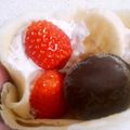 ぴょぬさ's cooksnap of when they made 材料2つ！簡単クレープ 卵なし☆.