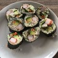 aakey's cooksnap of when they made 低糖質☆カリフラワーライスの巻き寿司！.