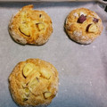 きゃらめるこーん❤'s cooksnap of when they made さつまいものヨーグルトスコーン☆.