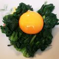 クックE662AA☆'s cooksnap of when they made 簡単すぎる♡ニラのお浸し☆黄身醤油和え.