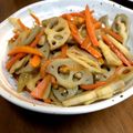 ☆おおきなき☆'s cooksnap of when they made さくさく食感！レンコンのきんぴら♪.