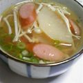 はらぺこなむ's cooksnap of when they made 大根とお豆腐のコンソメ雪見スープ.